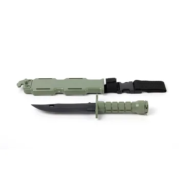 Taktisk Gummi Kniv Militær Træning Entusiaster CS Cosplay Toy Sværd Første Blod Rekvisitter Dolk Model Rekvisitter Plastik Kniv
