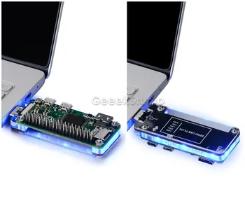 USB-Dongle Udvidelse Breakout Modul-Kit til Raspberry Pi Nul / Nul W (Ikke inkluderet), Både for-og Bagside Side Kan Indsættes