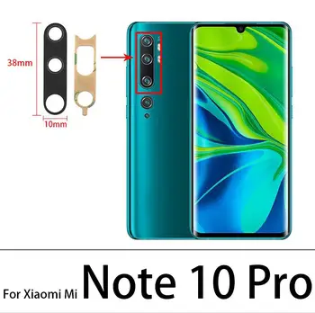 100 Stk Nye Bageste Kamera På Bagside Glas Linse Erstatning For Xiaomi Mi 8 9 10 Pro Mi8 Mi9 Se Mi10 Lite Note 10 Pro