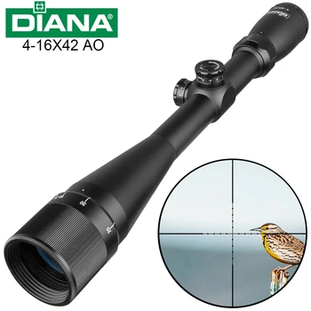 DIANA 4-16X42AO Taktisk Rifle anvendelsesområde Mil Dot Sigtemiddel Optiske Syn på Jagt Optik Anvendelsesområde Luft Pistol Spotting scope for riffeljagt
