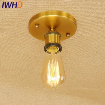 IWHD Loft Stil Edison Industrielle Loft Lamper Antik Metal Vintage loftslamper Indendørs Belysning Glansmetalpræparater De Sala