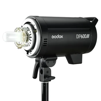 Godox DP600III 600W Professionel Studio Strobe Flash Lampe GN80 2,4 G HSS 1 / 8000s Indbygget i X System til Video Fotografering