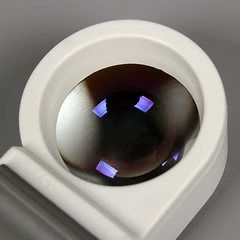 Bærbare Håndholdte 35mm Optisk Glas, Asfæriske Linse Belyst Avis Læsning Lup lup 10x Smykker Lup