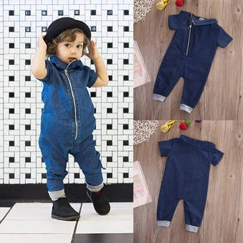 Pudcoco Drenge Tøj 2019 Baby Boy One-Stykker Baby Dreng Pige Lange Buksedragt Romper Bomuld Tøj Tøj