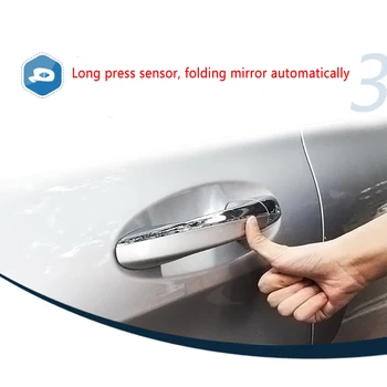 Bil intelligente fjernbetjening nøglefri indrejse system til Mercedes Benz W205 W213 X253 GLC C E indtast låsning udvendige dørhåndtag lås