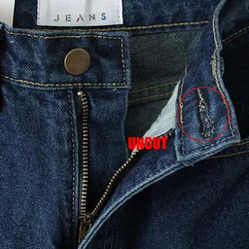 2020 Vintage Sort Boyfriend Jeans For Kvinder Med Høj Talje Denim Jeans Vintage Slank Mødre Blyant Jeans Kvinde Denim Bukser Blyant