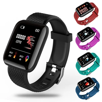 2020 Smart Ur Kvinder Mænd Smartwatch Til Apple IOS Android Electronics Smart Fitness Tracker Med Silikone Rem Ure Timer