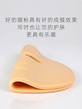 Seks Peptider Modellering Peel Off Mask Powder Fugtgivende Anti Aging Rynke Resistente Fine Linjer Skønhedssalon 1000g
