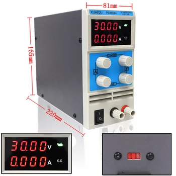 30V 5A Enkelt fase justerbar SMPS Digital Display spænding regulator Skifte laboratorium DC strømforsyning 0.01 V 0.001 EN 110V/220V