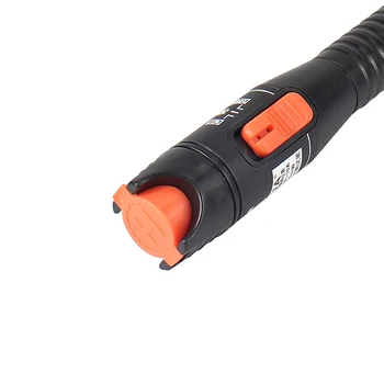 Gratis forsendelse 10 mw Pen Type Plast Visuelle Fejl Locator Fiberoptisk Kabel Tester Meter For CATV-10 km