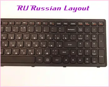 Russisk RU Layout Tastatur Til Lenovo-V-136520PS1-OS 25211050 25211020 25211080 25211028 T6E1-OS Laptop/Notebook med Ramme
