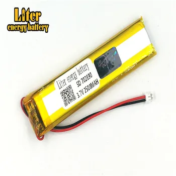 Plug 1.5-2P 3,7 V 702890 703090 2800mah fabrik høj kvalitet lithium polymer li-ion genopladeligt batteri, lipo batteri