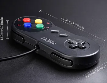 USB-Gamepad Spil Controller Gaming Joystick Controller til retro SNES Spil pad for Windows-PC-MAC-Computer