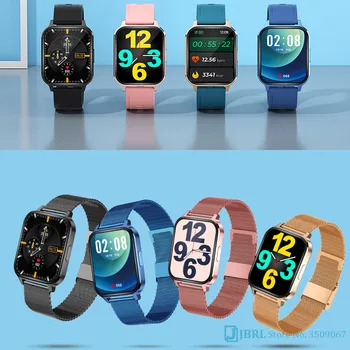 Stor Skærm, Smart Ur Mænd Kvinder Smartwatch Electronics Smart Ur Til Android, IOS Fitness Tracker Nye Bluetooth Smart-ur