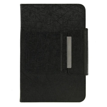 Til 10,1 tommer Tablet PC Universal Læder taske med Adskillelige Bluetooth Tastatur og Holder (Sort)
