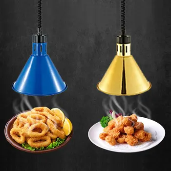 DARHYN 250W varme lampe, el-varme lampe mad isolering lysekroner justerbar køkkener enhed, restaurant, bar lysekrone
