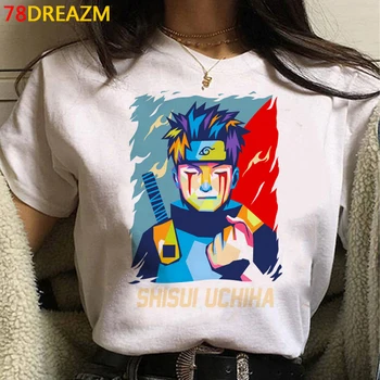 Naruto Akatsuki Itachi t-shirt til mænd, par vintage tøj 2021 harajuku casual t-shirt streetwear