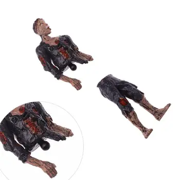 6stk Gå Lig Model Terror Zombier Børn Børn Action Figur Legetøj Dukker