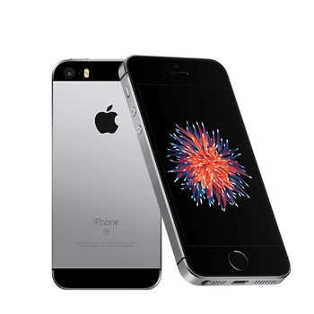 Ulåst Original Apple iPhone SE Dual Core 2G RAM 16/64GB ROM 4G LTE Mobiltelefon iOS-Touch-ID Chip A9 4.0
