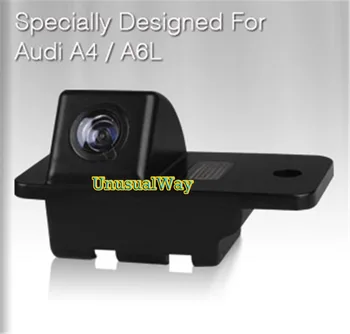 Rearview bil Back up Kamera CCD for Audi A4 Vandtæt Bil førerspejlets Kamera HD Night Vision 170 Graders Vinkel gratis fragt