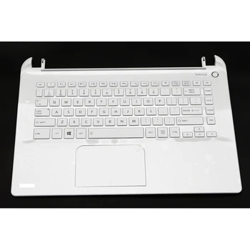 H000079270 H000068340 H000071560 Ægte Nye topdækslet Håndfladestøtten White w/ US Tastatur og TouchPad Assy for Toshiba Satellite L40-B