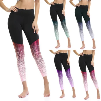 Nye Fashion Kvinder Leggings Fitness Yoga Bukser Talje Kompression Stramme Bukser, Der Kører Fitnesscenter Sporstwears 2020