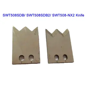 2 stk/sæt Stål Kniv for SWT508C SWT508E SWT508MAX-25 SWT508SDB SWT508-NX2 Ledning Stripping Peeling skæremaskine