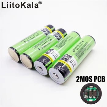 2019 Nye LiitoKala For NCR18650B 18650 3400mAh batteri 3,7 V Li-ion genopladeligt batteri PCB Beskyttet+Gratis Shopping