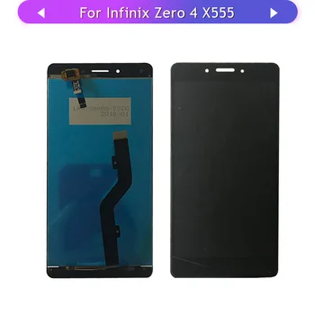 For Infinix Zero 4 X555 LCD-Skærm Touch screen Montering Glas Digitizer udskiftning Til Infinix X555