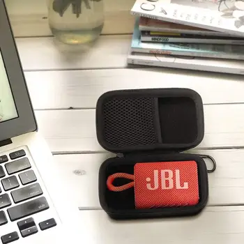 Rejse etui opbevaringspose med Bløde spor til JBL GO3 Bluetooth Højttaler