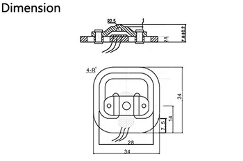 4stk Menneskelige Skala vejecelle Vægt Vægtning Sensor 50KG Halv-bro med Forstærker HX711 AD Modul Strain Gauge Badeværelse Skala