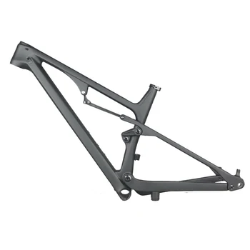 Fuld suspension carbon 29er 27.5 er fremme MTB cykel ramme XC mountainbike ramme BB92 UD acceptere tilpasset maling FM038