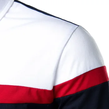 Mænd Matchende Farve kortærmet Sommer PoloShirt Tre Nye Ankomst Stribe Farve Mode Mænd PoloShirt Mand Mode Shirts MCS114