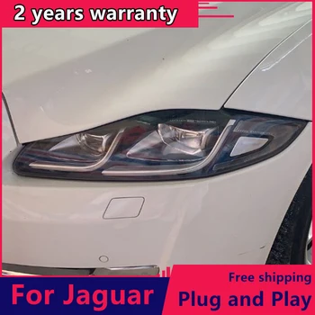 For Jaguar XJ LED Oprindelige version Forlygte Forsamling, 2010-2019, der passer til JAGUAR XJL alle led Forlygte