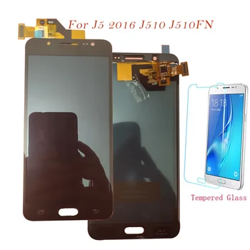 Test LCD-Skærm Til Samsung Galaxy J5 2016 J510 J510F J510M J510H Touch Screen Digitizer og LCD-Skærm Justere For Samsung J5 2016