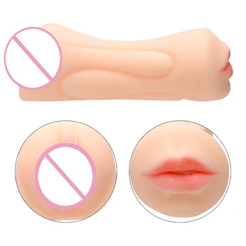 OLO deepthroat Kunstig Vagina Sød Blød Mund, Læber Onanister Fisse Stoker 4D Realistisk Sex legetøj til Mænd Mandlige