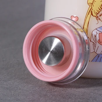 Søde Sailor Moon Drink Glas, Flasker, Glas at Drikke Flaske Med Halm er Velegnet til Voksne og Børn Mælk Kop Kaffe