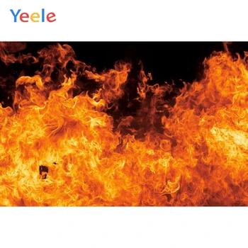 Yeele Pejs Flamme Forbrænding Varm Vinter Indretning Fotografering Baggrunde Personlig Fotografering Baggrunde Til Foto-Studio