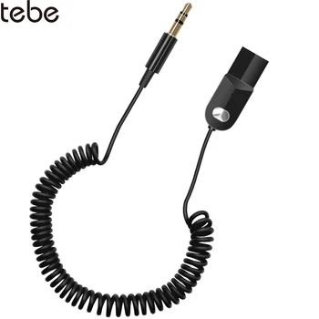 USB Bluetooth-Audio-Adapter 3,5 mm Aux Car Håndfri Trådløse Modtager Dongle Stereo Audio Bluetooth-5.0-Modtager for Højttaler