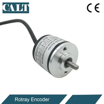 CALT Kina Billigste Optisk Trinvis Rotary Encoder 30mm Ydre Dia Fast Aksel 4 mm NPN Udgang 100 500 1000 1024 PPR GHS30
