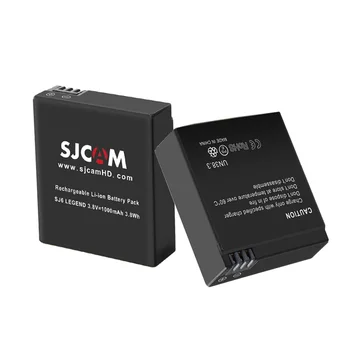 2stk 3.8 V 1000mAh Oprindelige SJCAM SJ6 Batterier Til SJCAM SJ6 Legende Action-Kamera