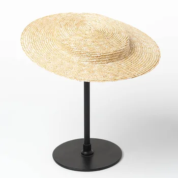 01905-HH7242 nye sommer High-grade håndlavet fine strå Elegant slut lille top cap mænd kvinder fritids-hat
