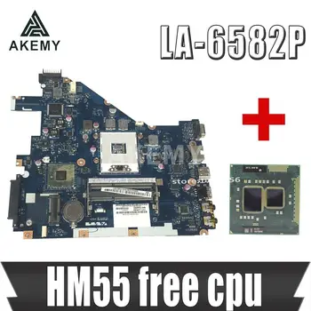 ERILLES PEW71 LA-6582P MBR4L02001 MB.R4L02.001 hovedyrelsen For Acer aspire 5742 laptop bundkort MBRJW02001 HM55 gratis cpu