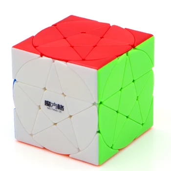 Qiyi Mofangge Pentacle Cube Mærkeligt-form Magic Cube Sort/Stickerless Speed Cube Puzzle-Stjernede Twist Terninger Legetøj For Børn