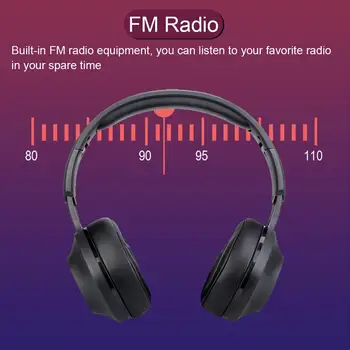 Retekess TR104 FM-Radio Headset Hovedtelefon-Modtager til Møde-Tog-Kirken Oversættelse Simultantolkning System