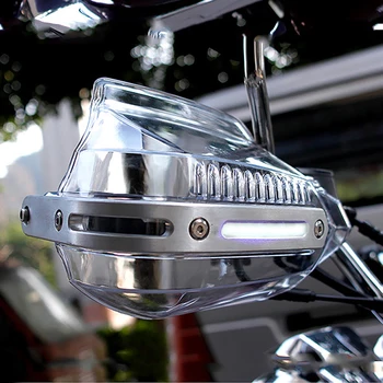 Motorcykel Hånd Vagter LED Handguard Protector Forruden For SUZUKI Burgman 400 Drz 400 Gsxr 600 K8 Burgman 650 Vstrom Dl650