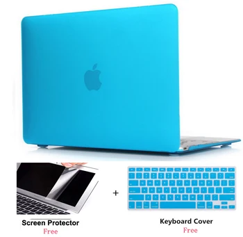 2020 Nye Matteret Overflade, Mat Laptop Hard Cover Case Protector Til Macbook Air Pro Med Retina Touch Bar 11 12 13 15 16 Inchs