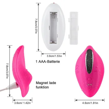 Trådløs fjernbetjening stealth vibrerende æg Voksen kvinde klitoris stimulation Silikone vibrationer håndsex enhed legetøj Vaginal kugle