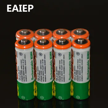 8 STK/masse Engros EAIEP 1,2 V AA 1000 mah Ni - MH Genopladelige batterier 