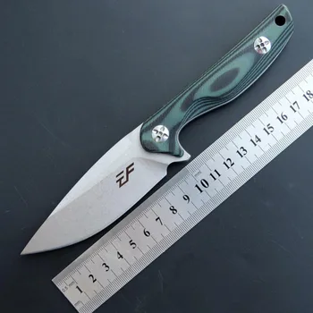 EF108 Fixed Blade Knife D2 Blade G10 Håndtere Lomme Bekæmpe Udendørs Camping Jagt Taktisk Overlevelse Knive EDC Værktøjer